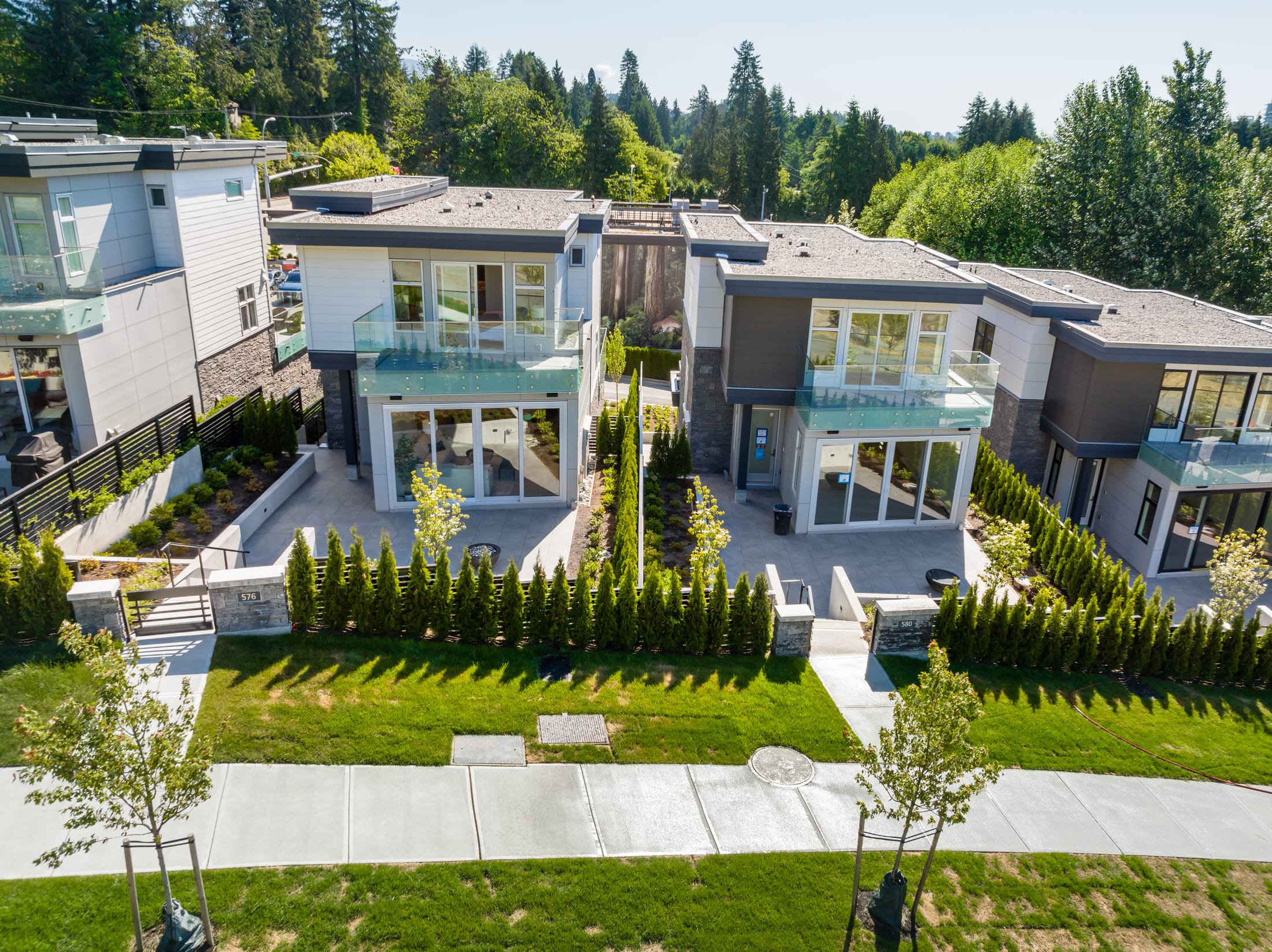 Single-family homes at Evelyn, West Vancouver